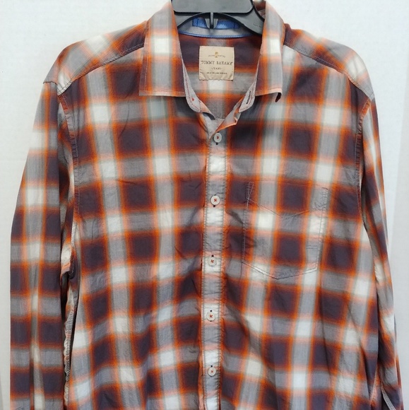 Men's Tommy Bahama long sleeve Button Down sz L - Picture 1 of 8